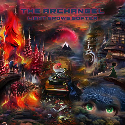 Light Grows Softer album by The Archangel - Drum and Bass Cover Art