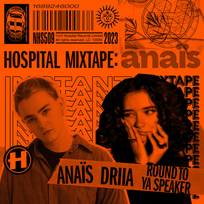 Round To Ya Speaker album by Anaïs - Drum and Bass Cover Art