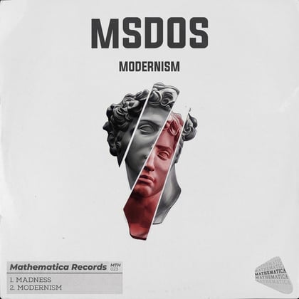 Modernism album by Twintone & MSDOS - Drum and Bass Cover Art