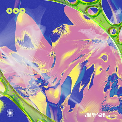 Lightning Rod album by Tim Reaper - Drum and Bass Cover Art