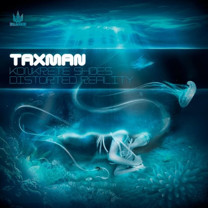 Konkrete Shoes / Distorted Reality album by Taxman - Drum and Bass Cover Art