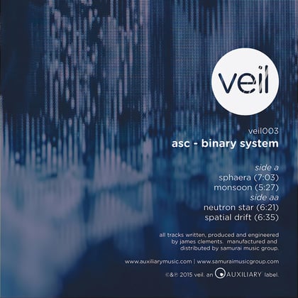 Binary System album by ASC - Drum and Bass Cover Art