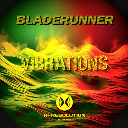 Vibrations album by Bladerunner & FFF - Drum and Bass Cover Art