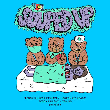 Break My Heart album by Teddy Killerz - Drum and Bass Cover Art
