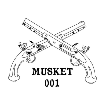 Musket album by Skeptical - Drum and Bass Cover Art