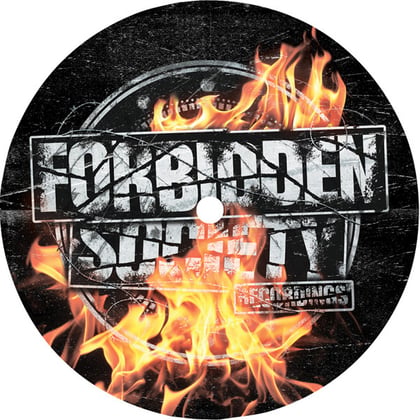 Forbidden Society Recordings 002 album by Katharsys, Current Value, Forbidden Society & Counterstrike - Drum and Bass Cover Art