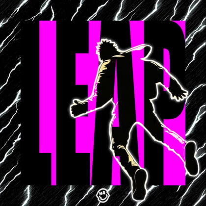 LEAP album by RAW78 - Drum and Bass Cover Art