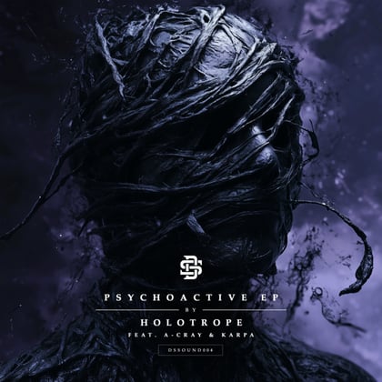 Psychoactive EP album by A-Cray - Drum and Bass Cover Art