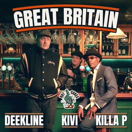 Great Britain album by Deekline - Drum and Bass Cover Art