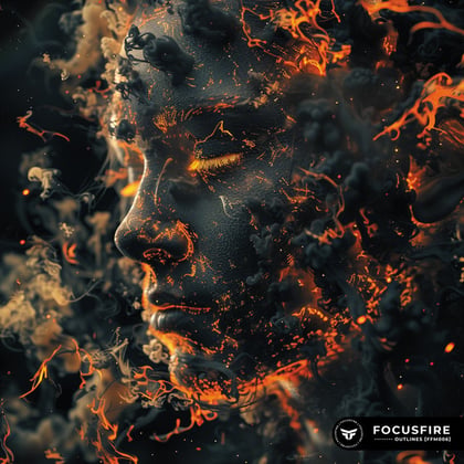 Outlines album by Focusfire - Drum and Bass Cover Art