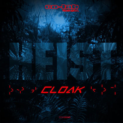 Cloak album by Spaow, Zero G & Heist - Drum and Bass Cover Art