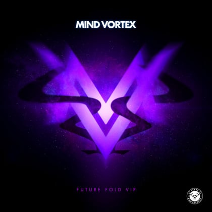 Future Fold VIP album by Mind Vortex - Drum and Bass Cover Art