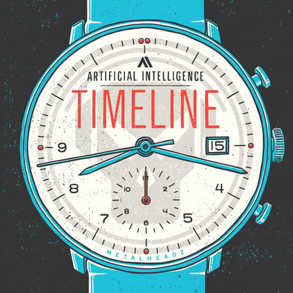 Timeline album by Artificial Intelligence - Drum and Bass Cover Art