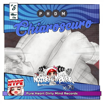 Chiaroscuro LP album by n0isemakeR - Drum and Bass Cover Art