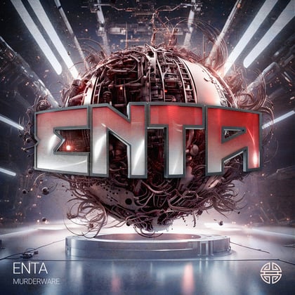 Murderware album by enta - Drum and Bass Cover Art