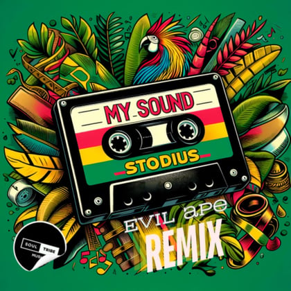 My Sound (Evil Ape Remix) album by Stodius - Drum and Bass Cover Art