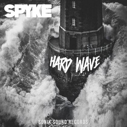 Hard Wave album by Spyke - Drum and Bass Cover Art