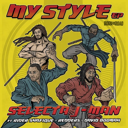 My Style album by Selecta J-Man - Drum and Bass Cover Art