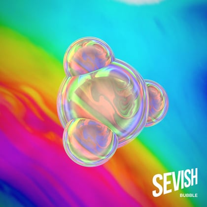 Bubble album by Sevish - Drum and Bass Cover Art