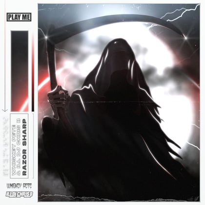 Razor Sharp album by Whiskey Pete - Drum and Bass Cover Art
