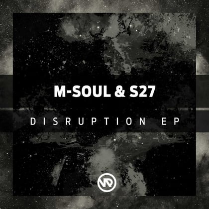 Disruption EP album by M-Soul & S27 - Drum and Bass Cover Art