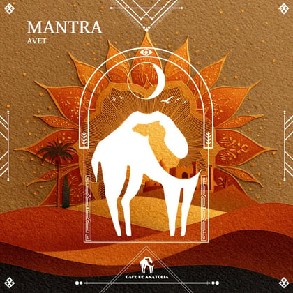 Mantra album by Tengu, AVET & Cafe De Anatolia - Drum and Bass Cover Art