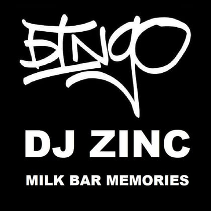 Milk Bar Memories album by DJ Zinc - Drum and Bass Cover Art