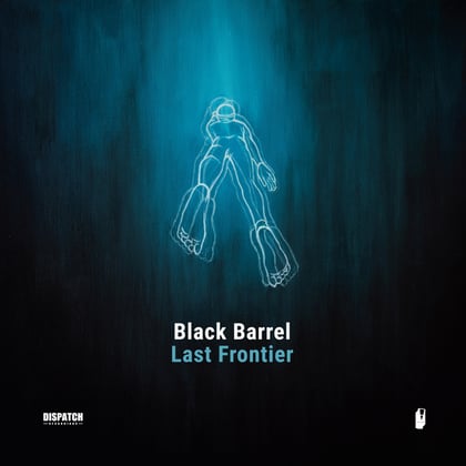 Last Frontier album by Black Barrel - Drum and Bass Cover Art