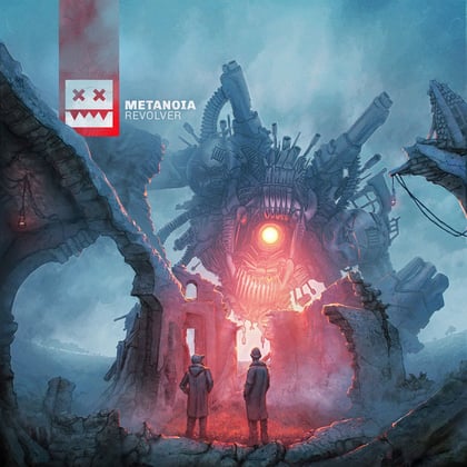 Revolver album by Metanoia - Drum and Bass Cover Art