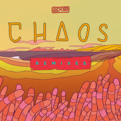 Chaos (Remixes) album by Kafra - Drum and Bass Cover Art