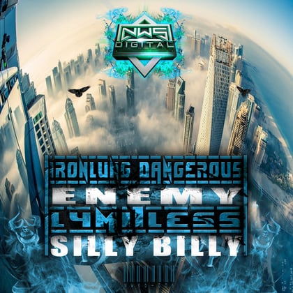 Enemy / Silly Billy album by Ironlung - Drum and Bass Cover Art