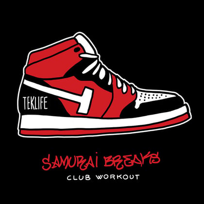 Club Workout album by Samurai Breaks & Hi Hatz - Drum and Bass Cover Art