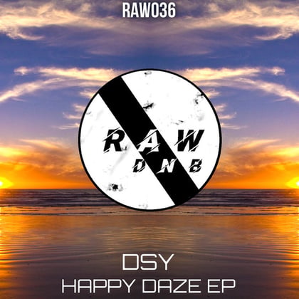 Happy Daze album by Dsy - Drum and Bass Cover Art