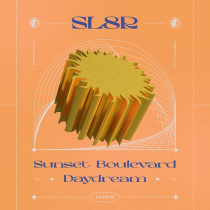 Sunset Boulevard / Daydream album by Sl8r - Drum and Bass Cover Art