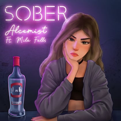 Sober album by Alcemist - Drum and Bass Cover Art