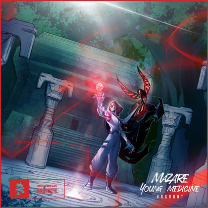 Vagrant album by Mazare - Drum and Bass Cover Art