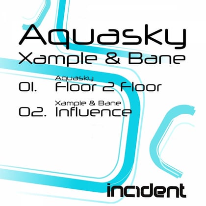 Floor 2 Floor / Influence album by Xample - Drum and Bass Cover Art