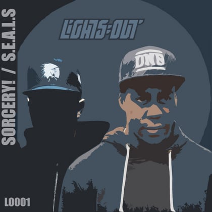 Sorcery! album by Lights Out - Drum and Bass Cover Art
