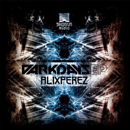 Dark Days EP album by Verbz & Alix Perez - Drum and Bass Cover Art
