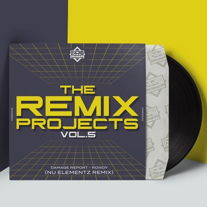 Rowdy (Nu Elementz Remix) album by Nu Elementz & Damage Report - Drum and Bass Cover Art
