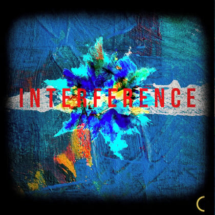Interference album by Freqax - Drum and Bass Cover Art