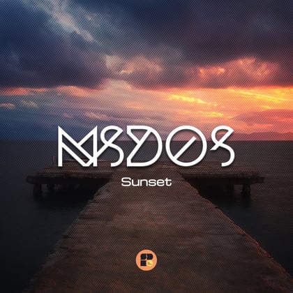 Sunset album by MSDOS - Drum and Bass Cover Art