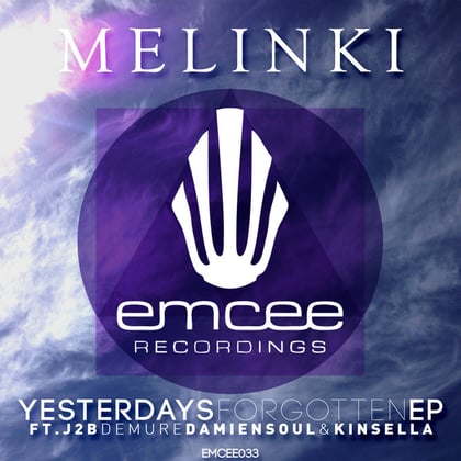Yesterdays Forgotten album by Melinki - Drum and Bass Cover Art