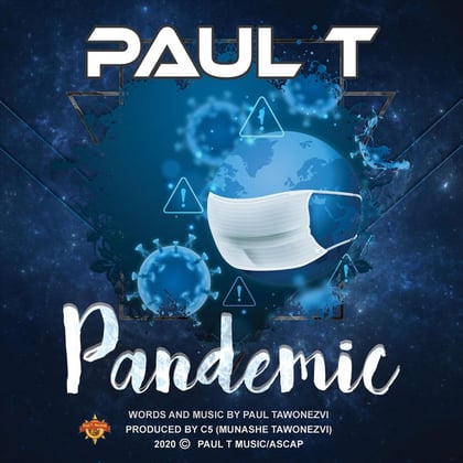 Pandemic album by Paul T - Drum and Bass Cover Art