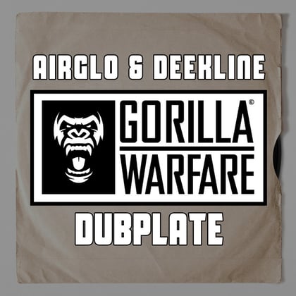 Dubplate album by AIRGLO & Deekline - Drum and Bass Cover Art