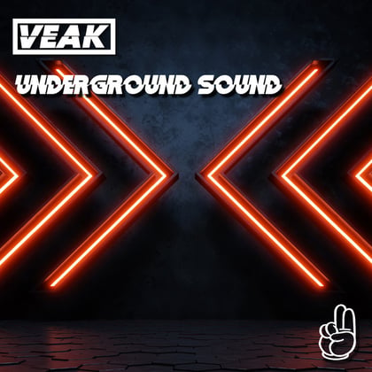 Underground Sound album by Veak - Drum and Bass Cover Art