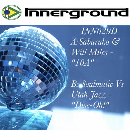 10A / Disc-Oh! album by Will Miles, Utah Jazz, Saburuko & Soulmatic - Drum and Bass Cover Art
