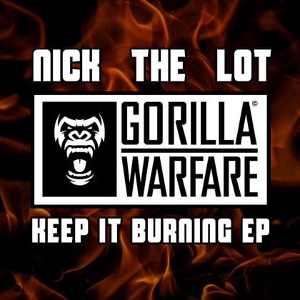 Keep It Burning EP album by Agro & Nick The Lot - Drum and Bass Cover Art