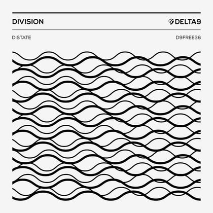 Distate album by Division (DNB) - Drum and Bass Cover Art