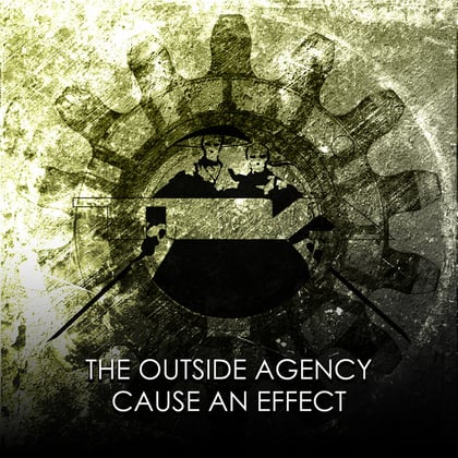Cause an Effect album by The Outside Agency - Drum and Bass Cover Art